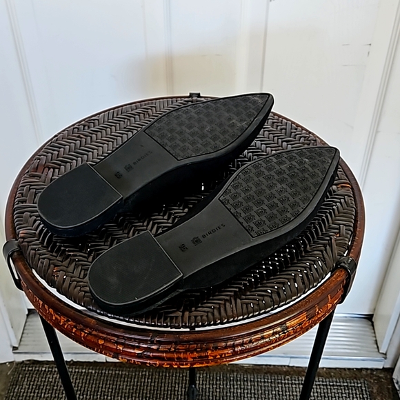 Birdies Black Quilted Flats Ladies Size 9.5 - Picture 8 of 9
